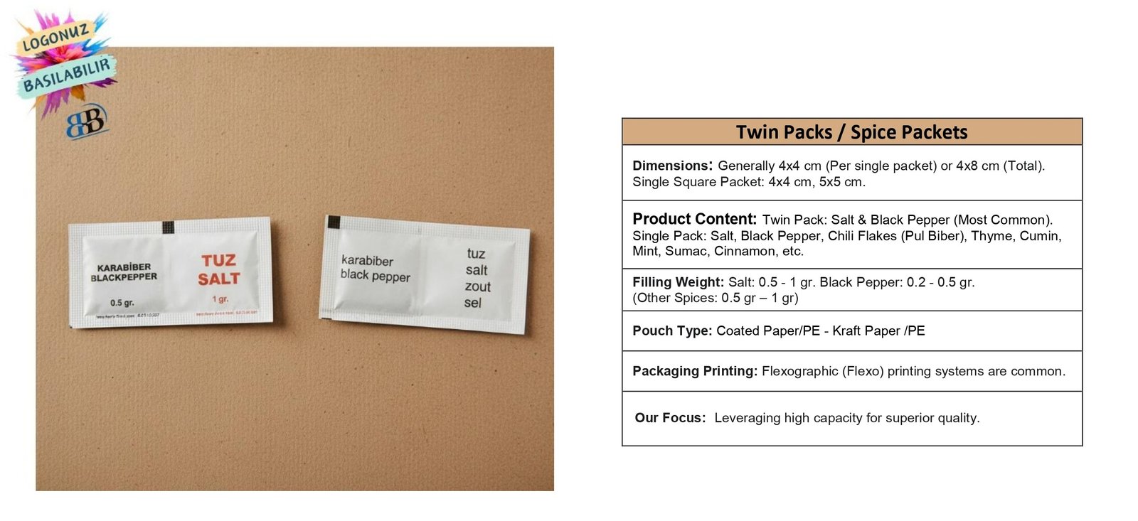 spice pack twin pack baba ambalaj